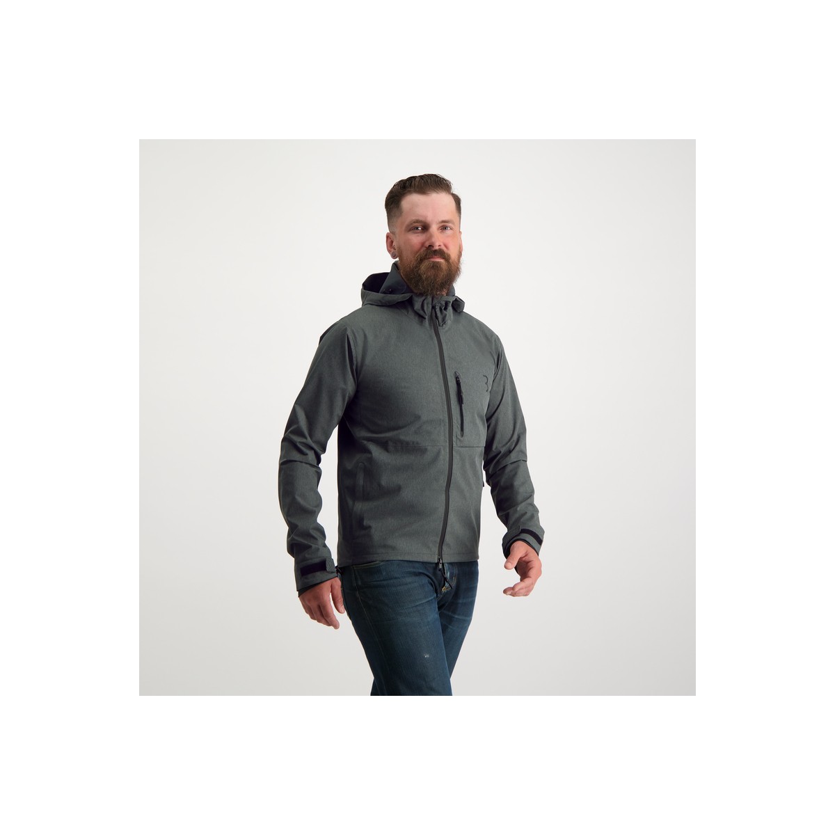 Veste De Pluie BBB RainShield Explorer - Imperméable WP10 000mm, Coutures étanches, Ventilation Aisselles, Taille XL