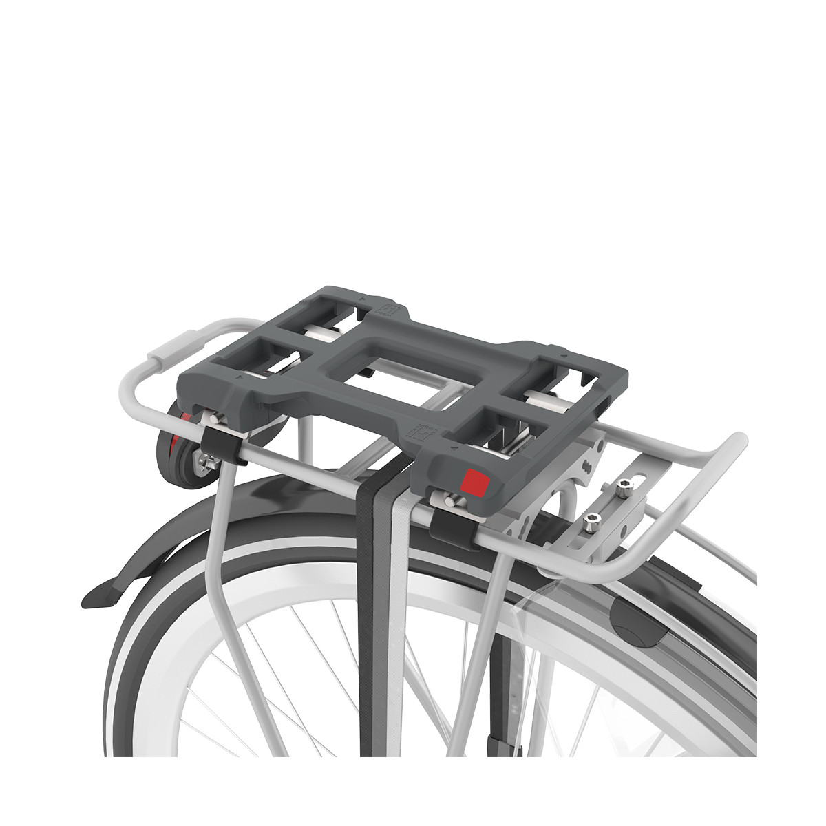 SIÈGE ARRIÈRE URBAN IKI POUR PORTE-BAGAGES Vert/Noir