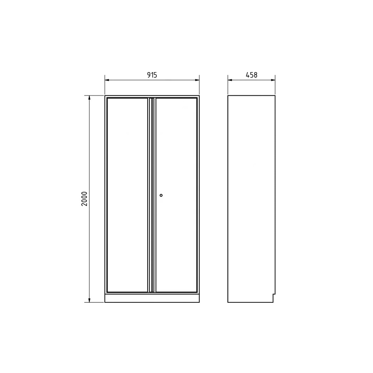 Armoire - 2 portes