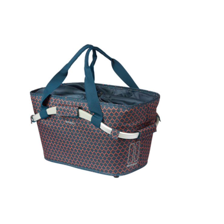 Basil Flair Carry All panier arrière MIK, 22L, navy