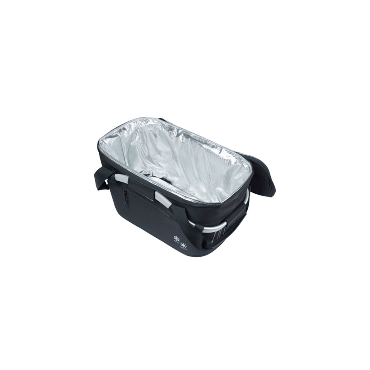 Basil Classic Carry All panier arrière MIK, 18L, noir