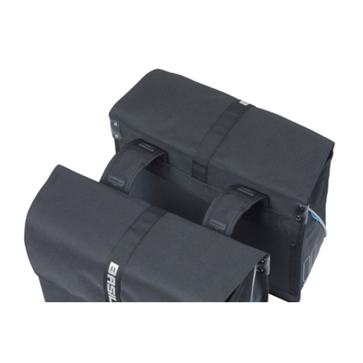 Sacoche double FORTE, 35L, noir