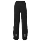 Basil Mosse pantalon de pluie femmes, Noir S