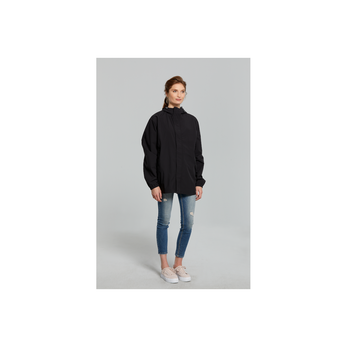 Basil Hoga veste de pluie unisex Noir S