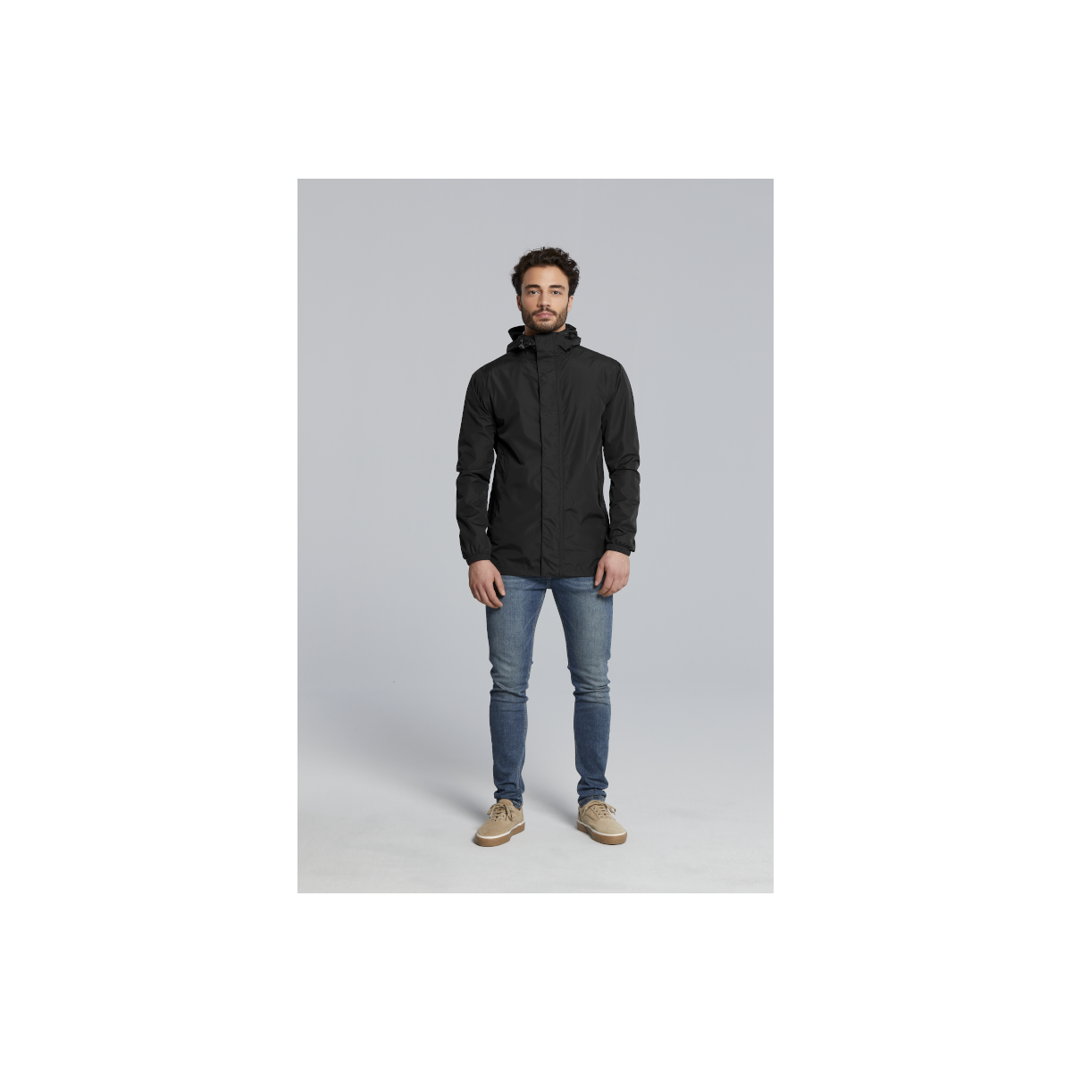 Basil Hoga veste de pluie unisex Noir M