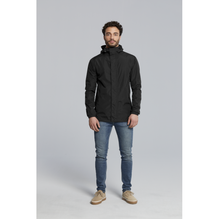 Basil Hoga veste de pluie unisex Noir XXL