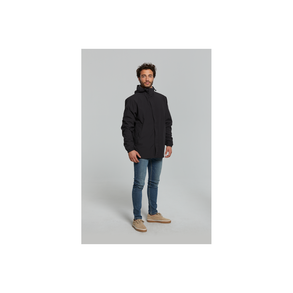 Basil Hoga veste de pluie unisex Noir XXXL