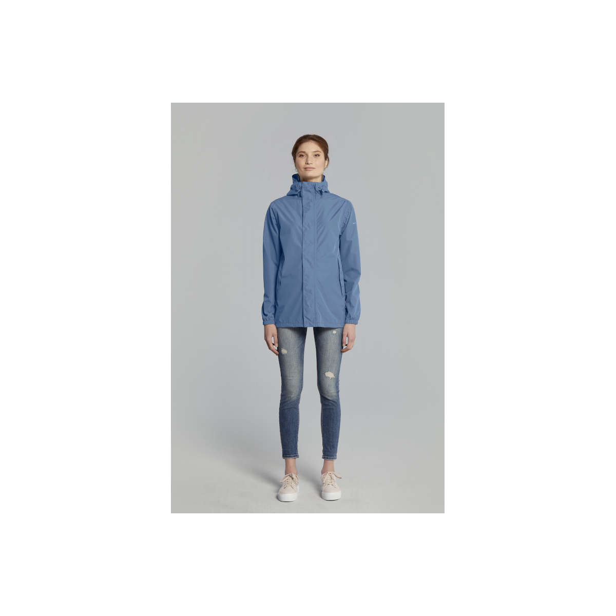 Basil Hoga veste de pluie unisex Bleu horizon XS