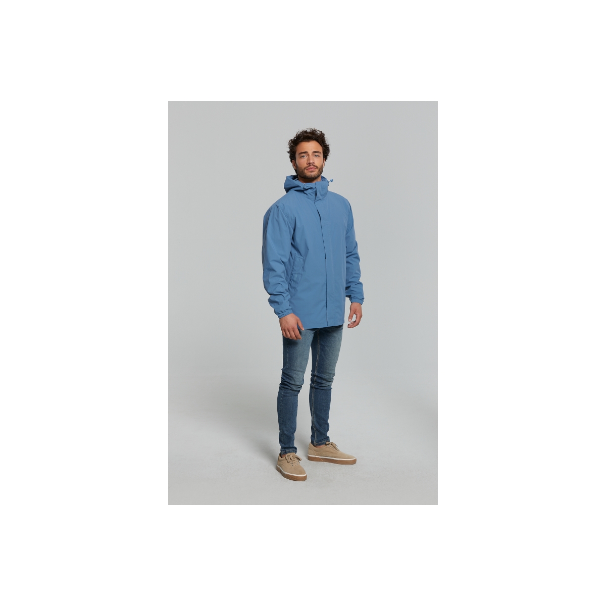 Basil Hoga veste de pluie unisex Bleu horizon M