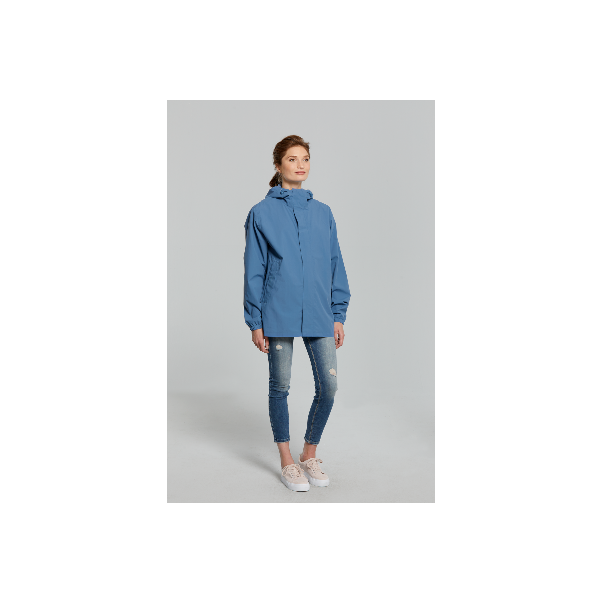 Basil Hoga veste de pluie unisex Bleu horizon L