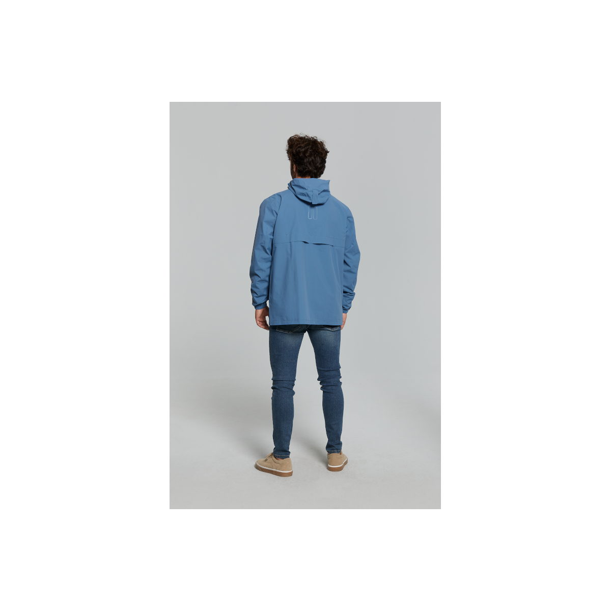 Basil Hoga veste de pluie unisex Bleu horizon XXL