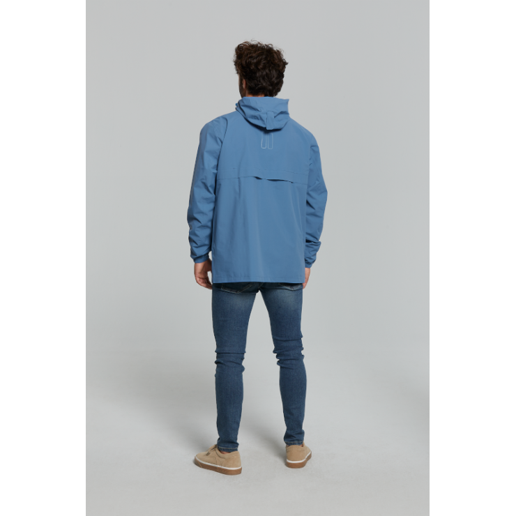 Basil Hoga veste de pluie unisex Bleu horizon XXL