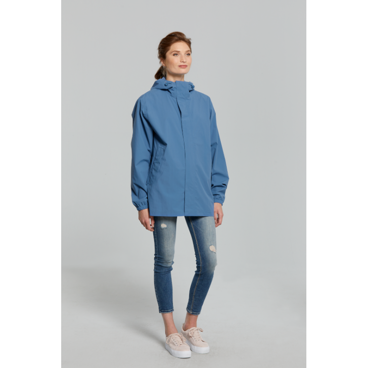 Basil Hoga veste de pluie unisex Bleu horizon XXL