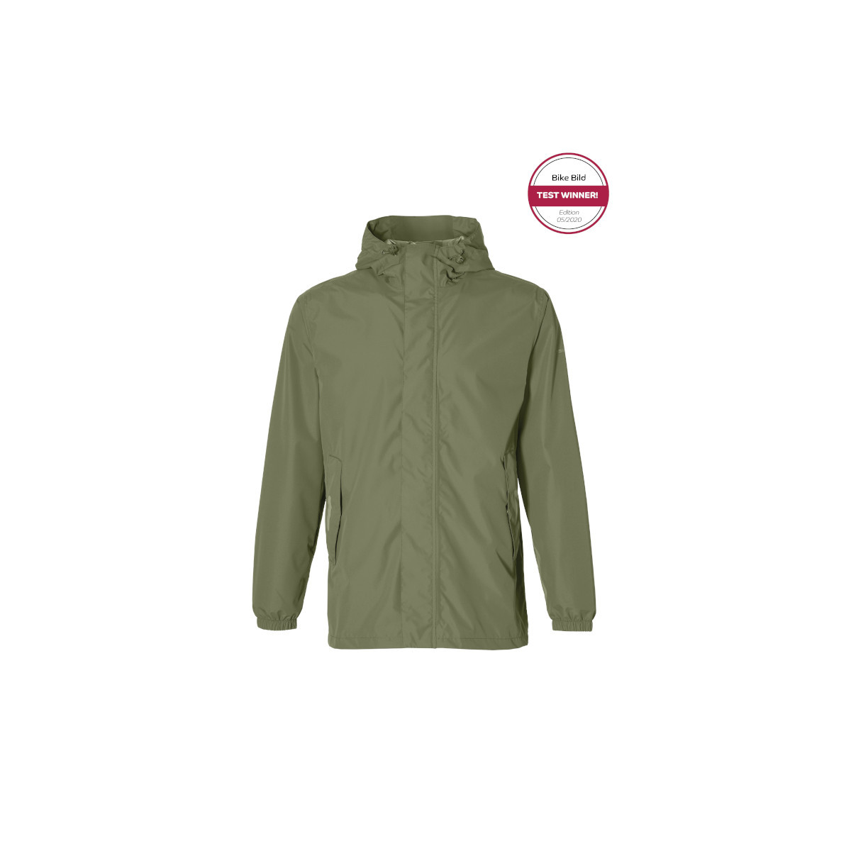 Basil Hoga veste de pluie unisex Vert olive XS