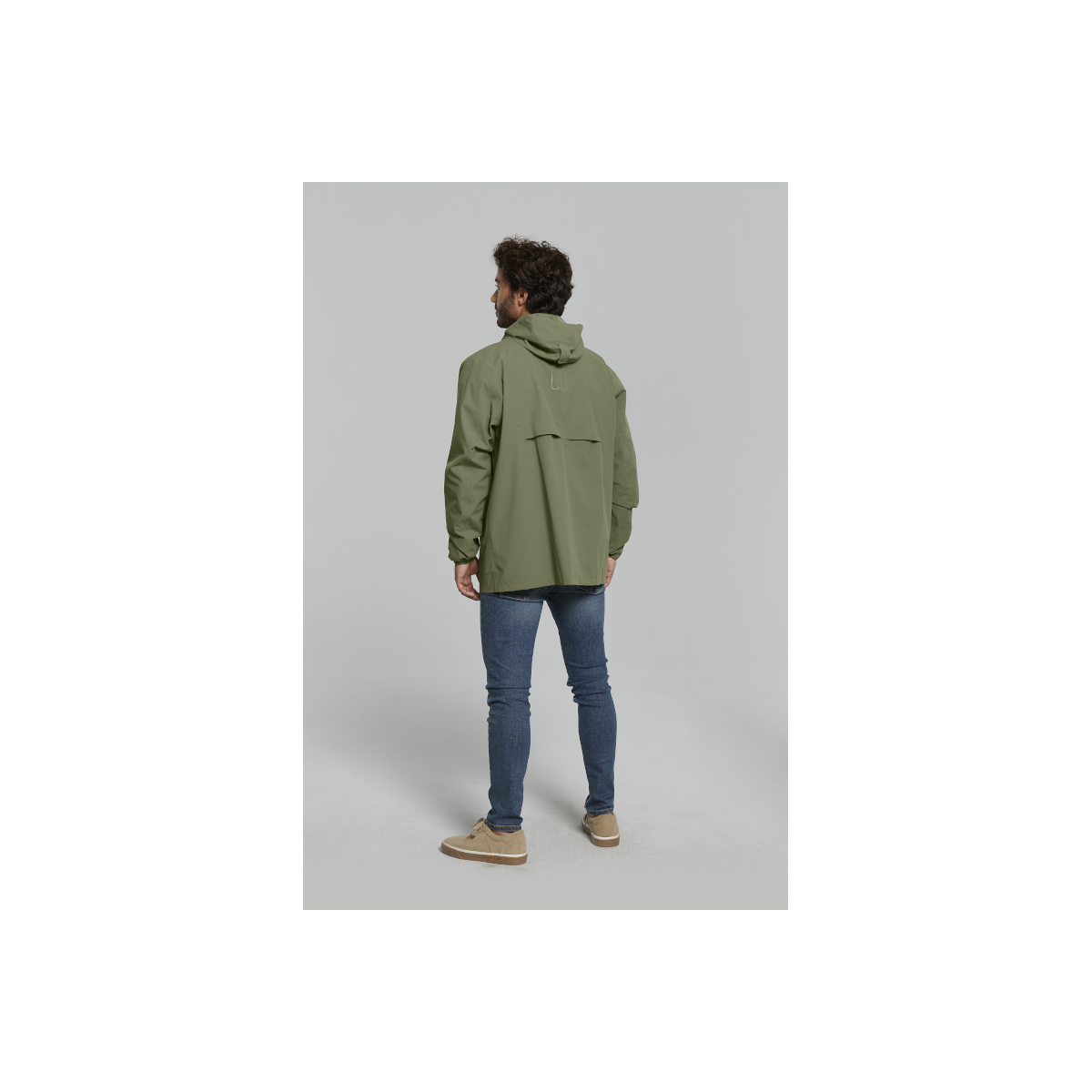 Basil Hoga veste de pluie unisex Vert olive XS