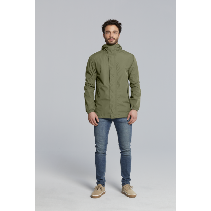 Basil Hoga veste de pluie unisex Vert olive S