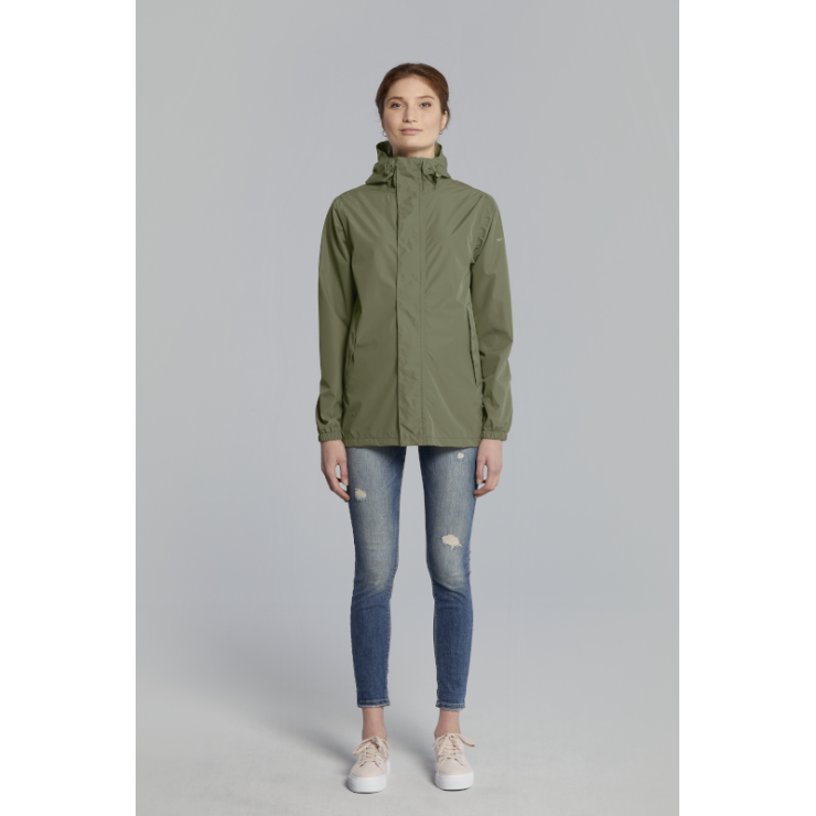 Basil Hoga veste de pluie unisex Vert olive M