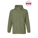 Basil Hoga veste de pluie unisex Vert olive XL