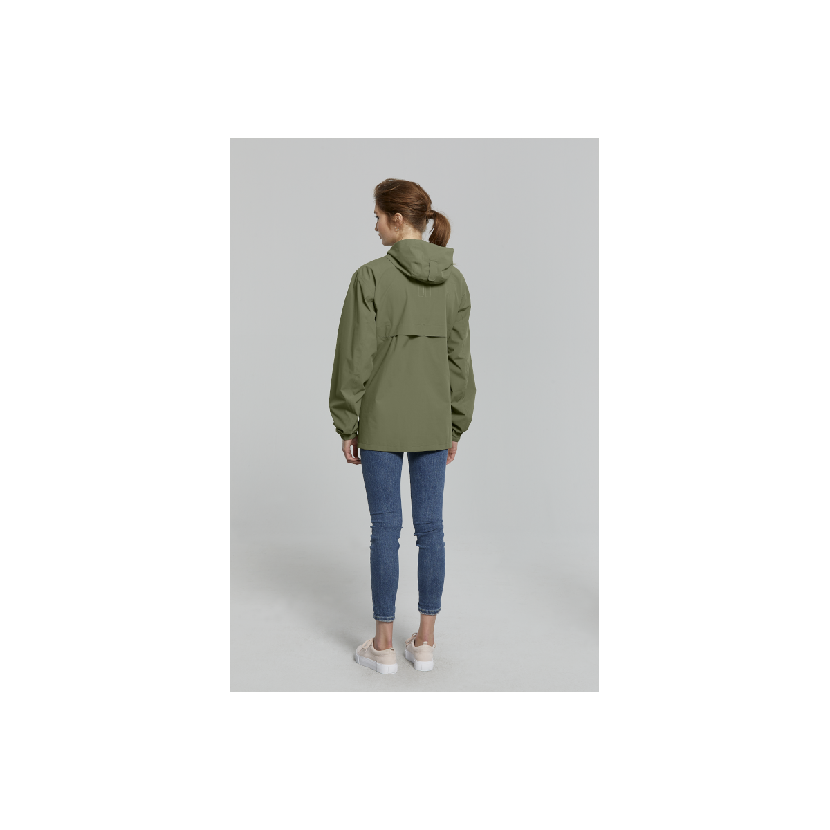 Basil Hoga veste de pluie unisex Vert olive XXXL