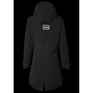 Basil Mosse veste de pluie Parka femmes, Noir XS