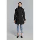 Basil Mosse veste de pluie Parka femmes, Noir XS