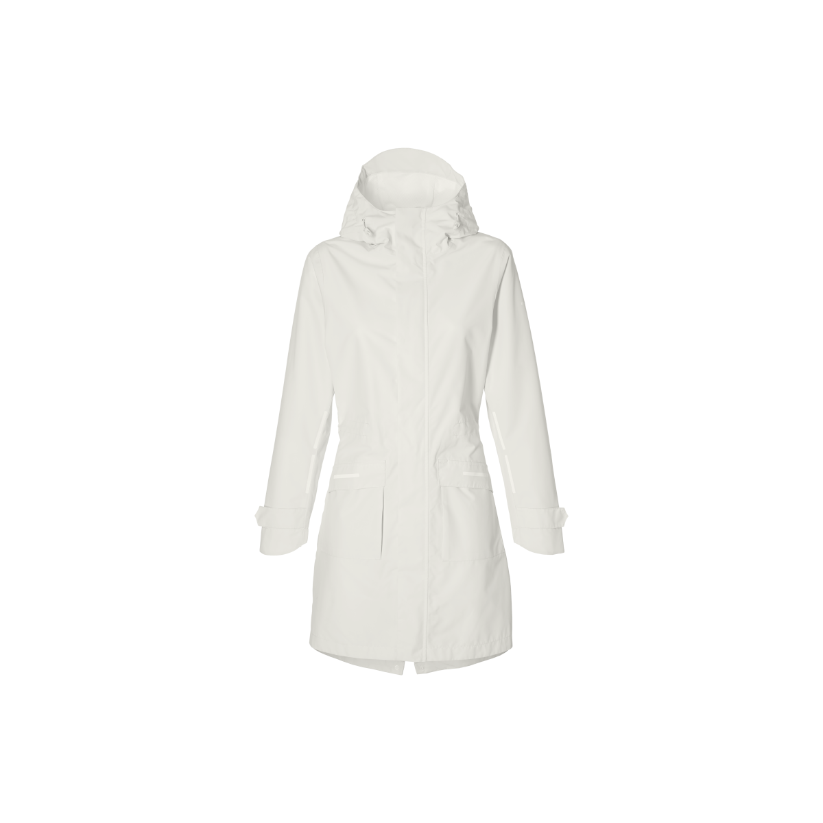 Basil Mosse veste de pluie Parka femmes, blanc S