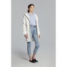 Basil Mosse veste de pluie Parka femmes, blanc S