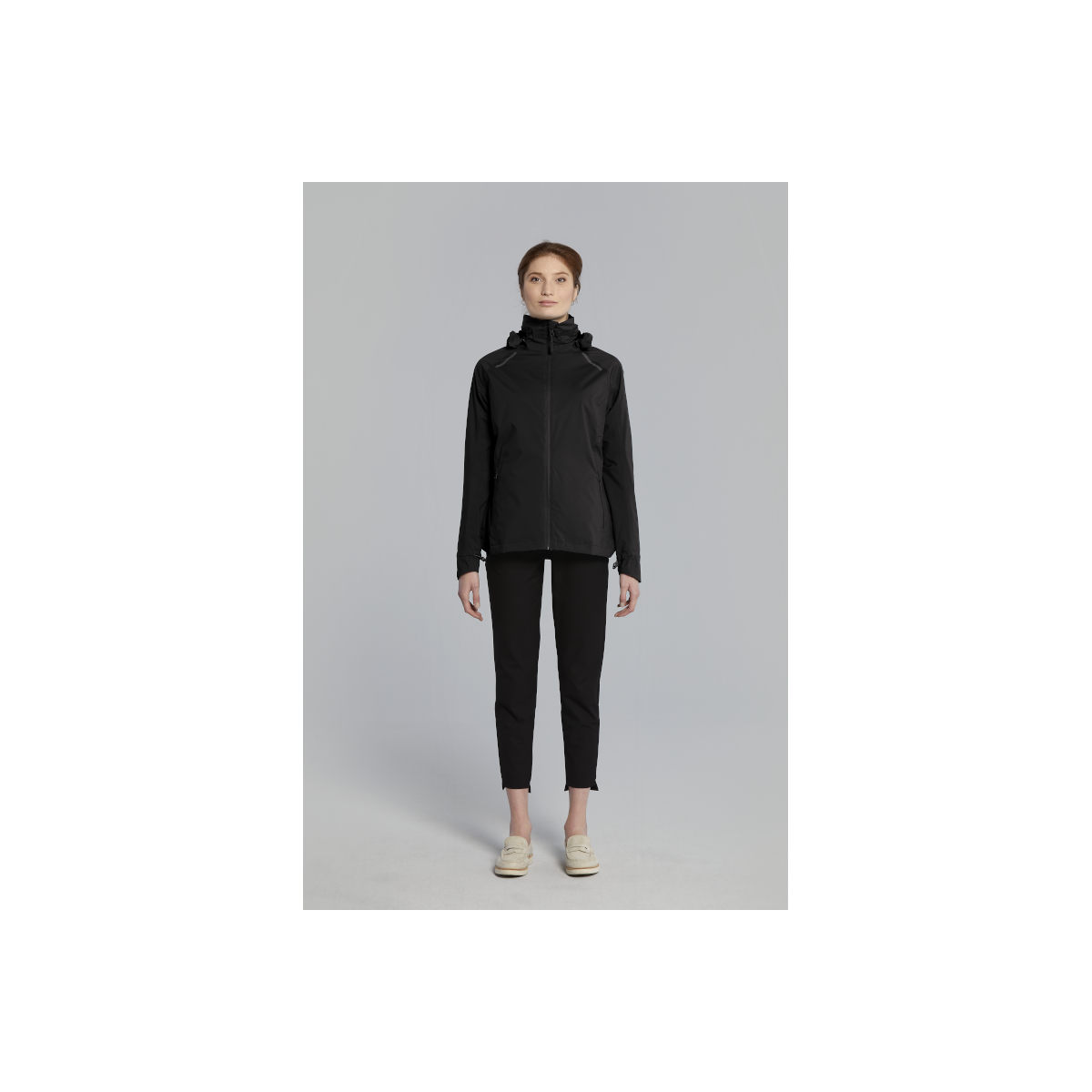 Basil Skane veste imperméable femmes, Noir XS