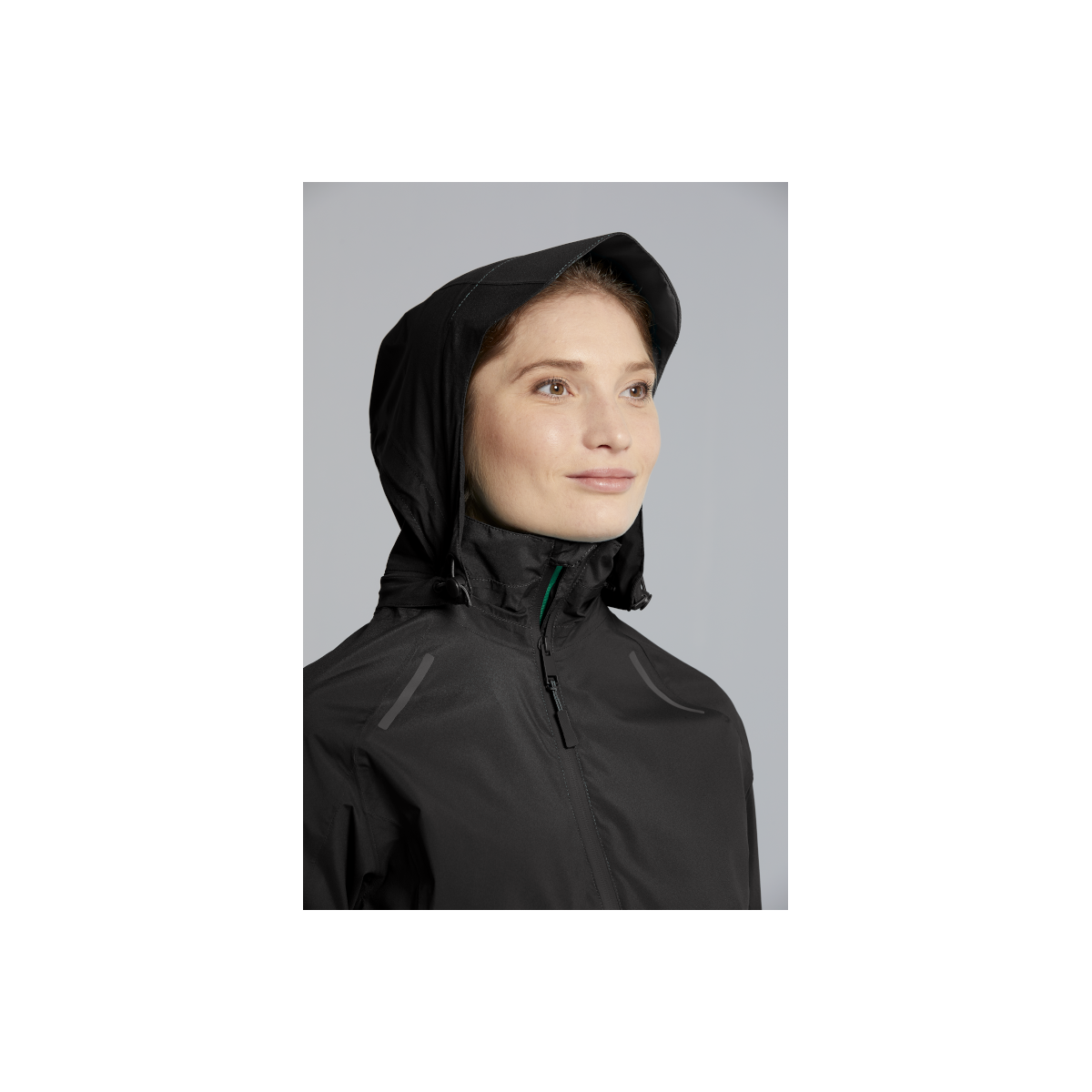 Basil Skane veste imperméable femmes, Noir M