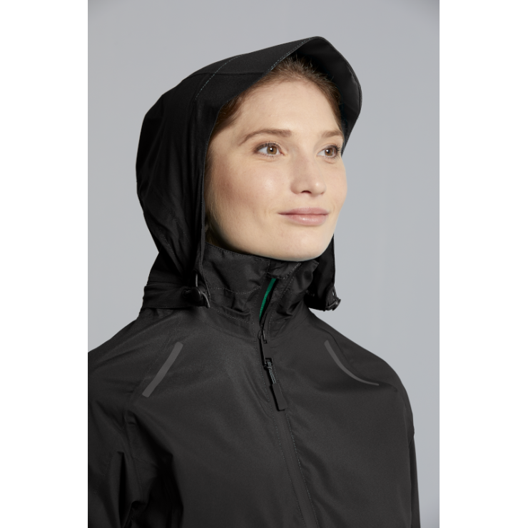 Basil Skane veste imperméable femmes, Noir M