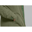 Basil Mosse veste de pluie Parka hommes, Vert olive S