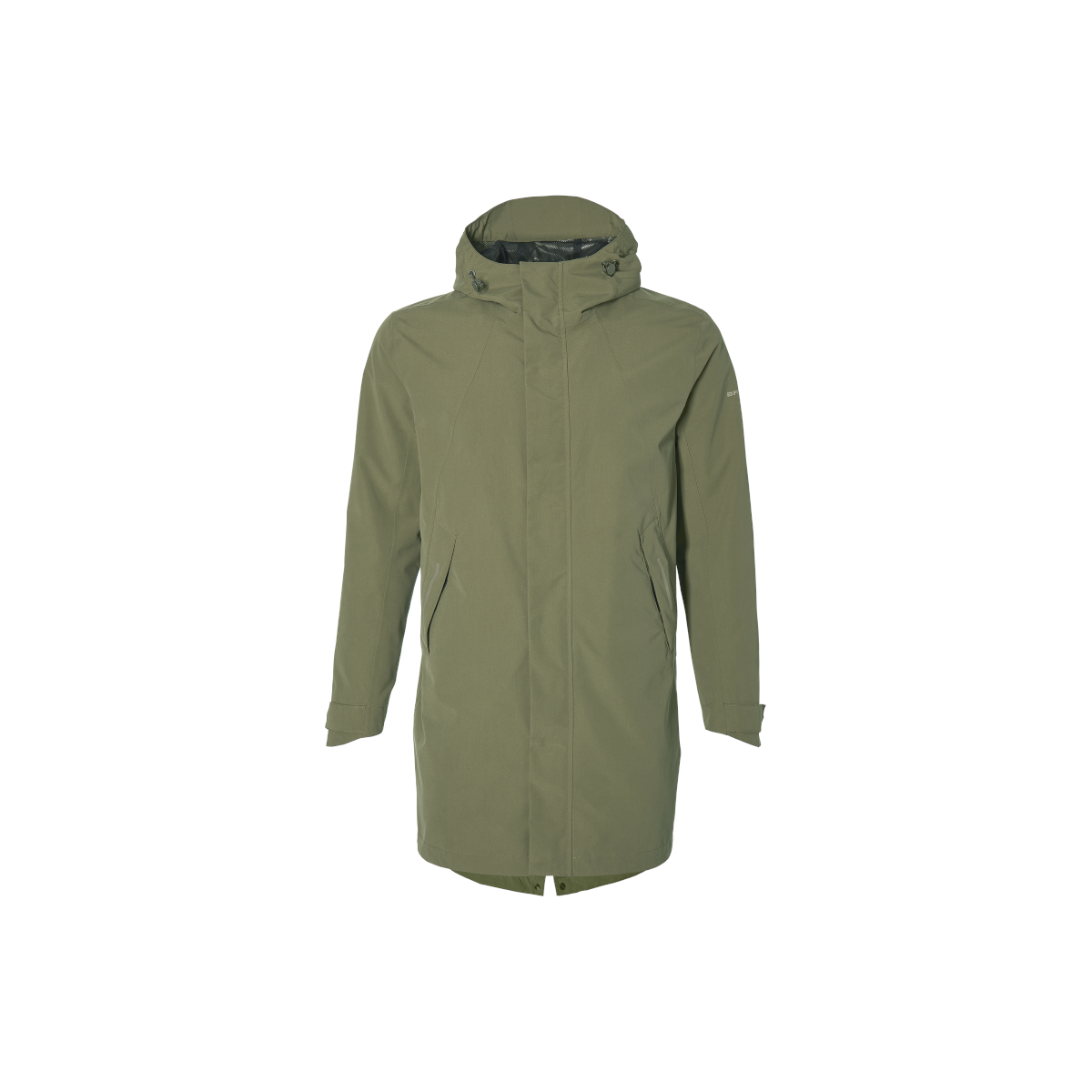 Basil Mosse veste de pluie Parka hommes, Vert olive XL