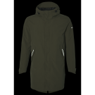 Basil Mosse veste de pluie Parka hommes, Vert olive XXXL