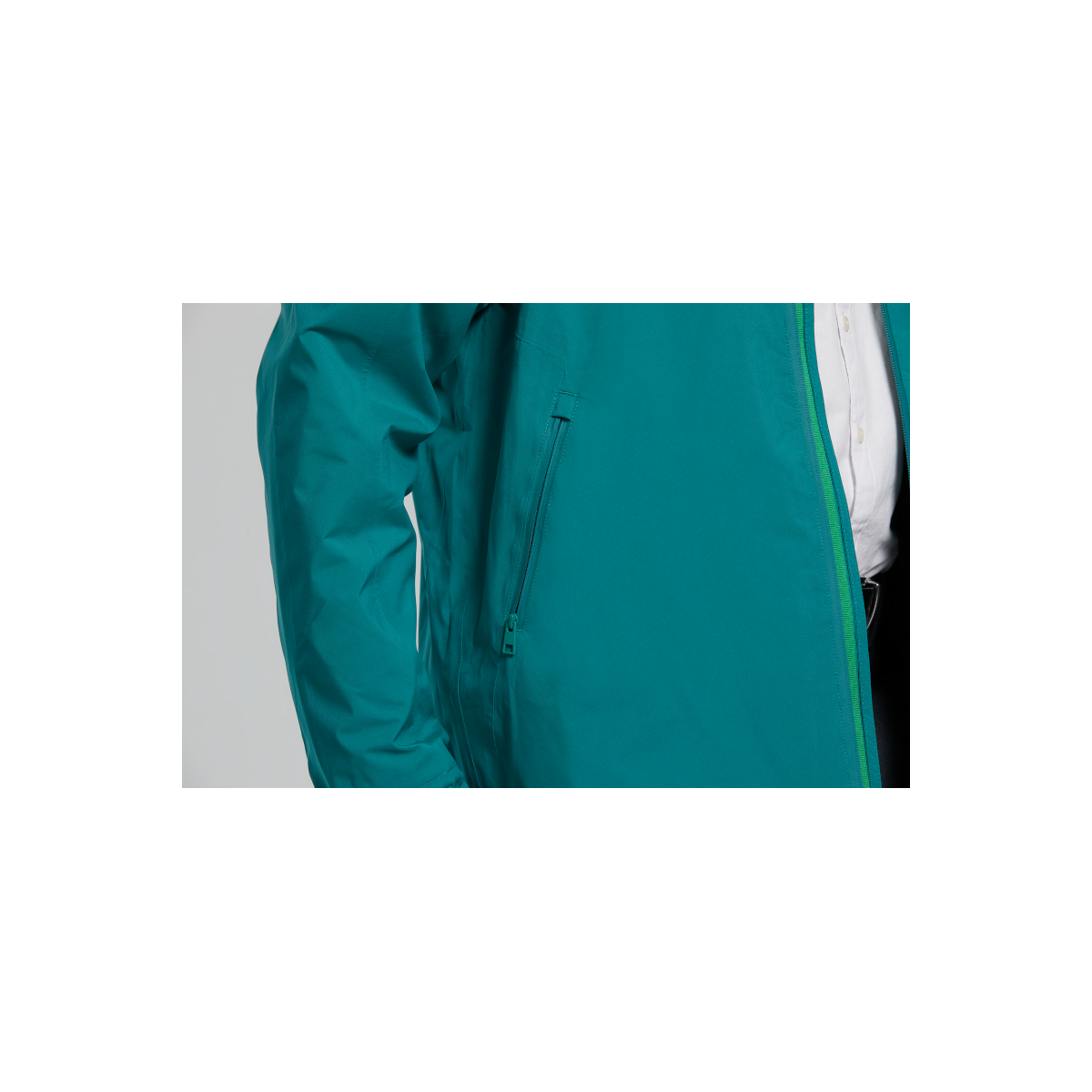 Basil Skane veste imperméable hommes, Vert S