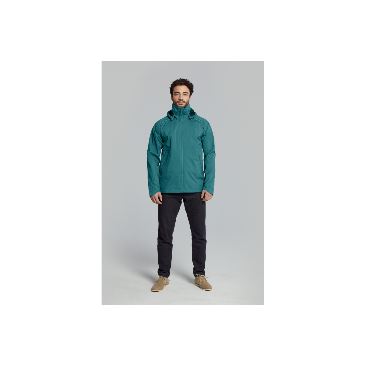 Basil Skane veste imperméable hommes, Vert S