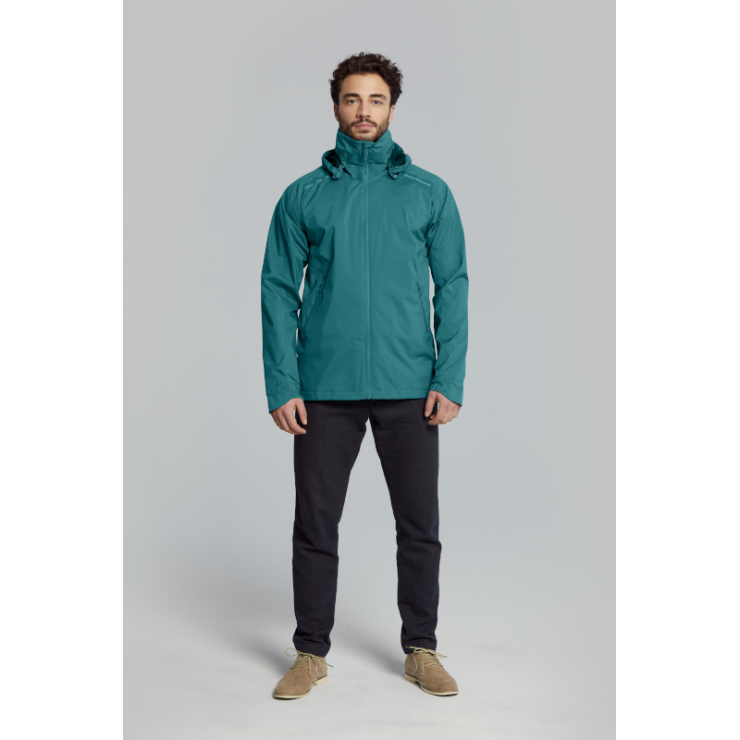 Basil Skane veste imperméable hommes, Vert S