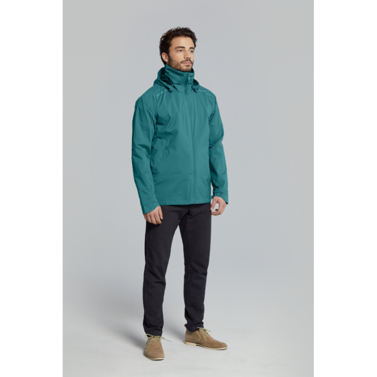 Basil Skane veste imperméable hommes, Vert S