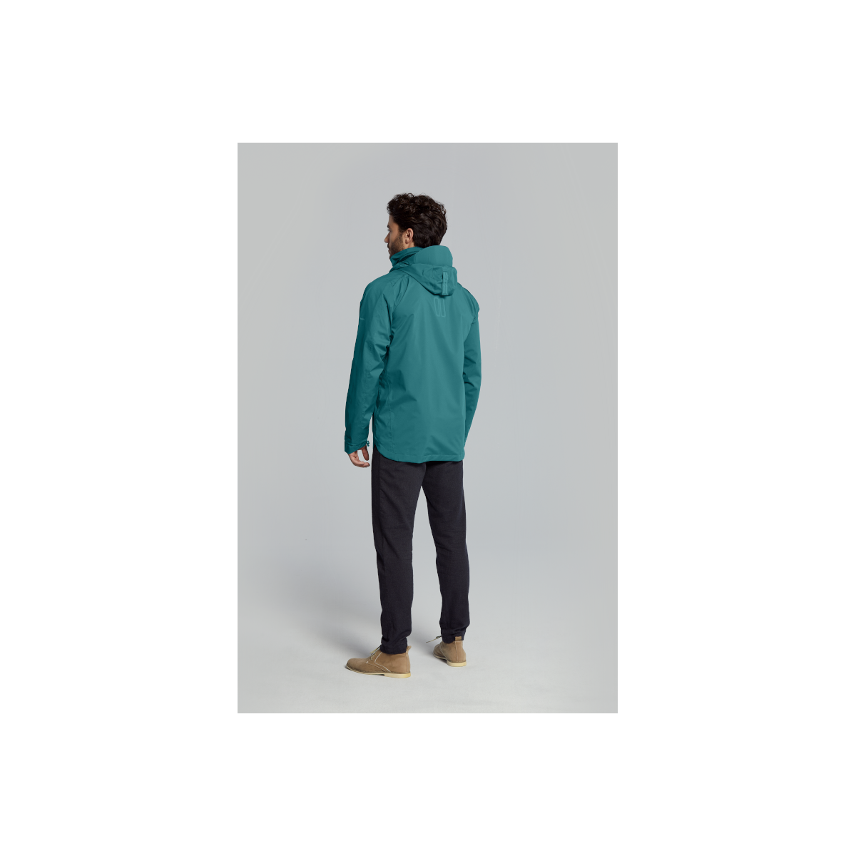 Basil Skane veste imperméable hommes, Vert S