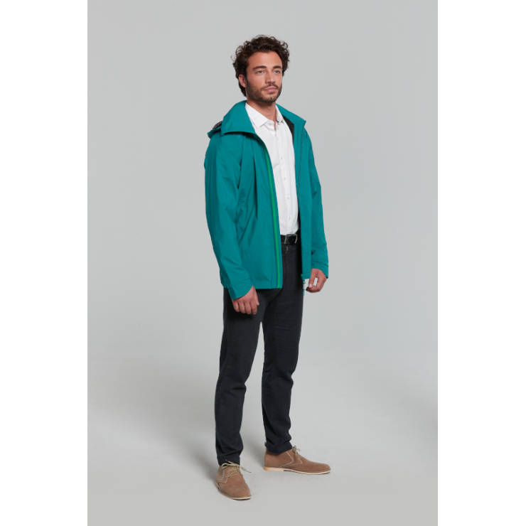 Basil Skane veste imperméable hommes, Vert XXL