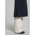 Basil Mosse veste de pluie femmes trench-coat, Bleu nuit S