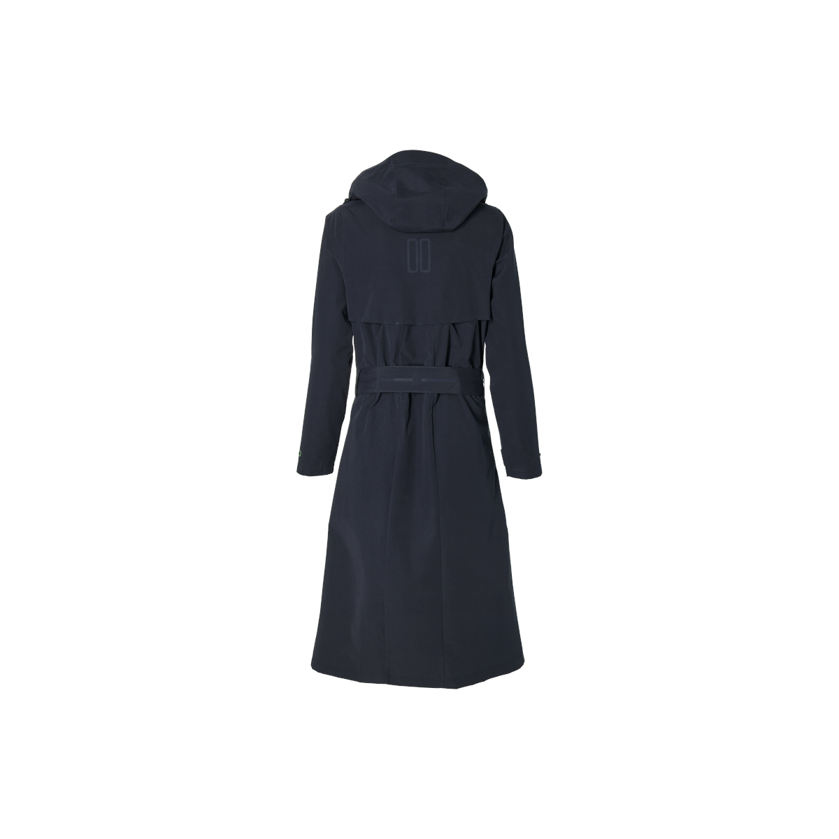 Basil Mosse veste de pluie femmes trench-coat, Bleu nuit M