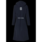 Basil Mosse veste de pluie femmes trench-coat, Bleu nuit M