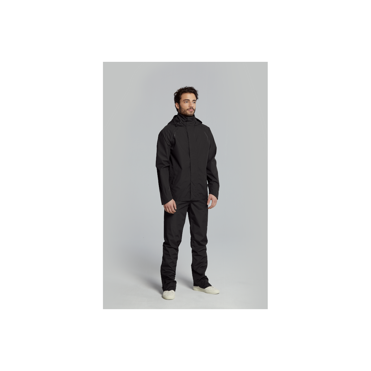 Basil Hoga ensemble de pluie unisex Noir S