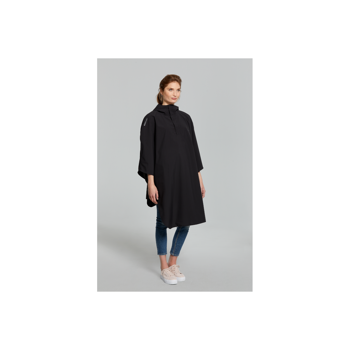 Basil Hoga poncho de pluie unisex Noir taille unique