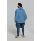 Basil Hoga poncho de pluie unisex Bleu taille unique