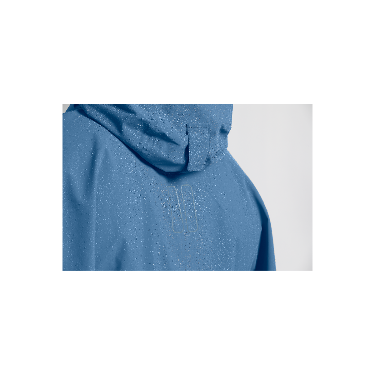 Basil Hoga poncho de pluie unisex Bleu taille unique