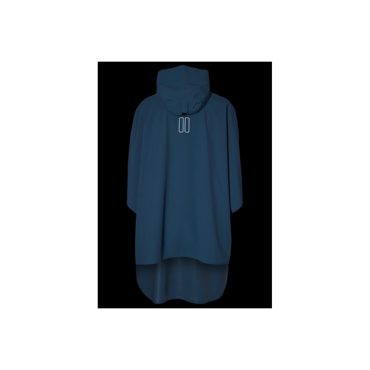 Basil Hoga poncho de pluie unisex Bleu taille unique