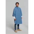 Basil Hoga poncho de pluie unisex Bleu taille unique