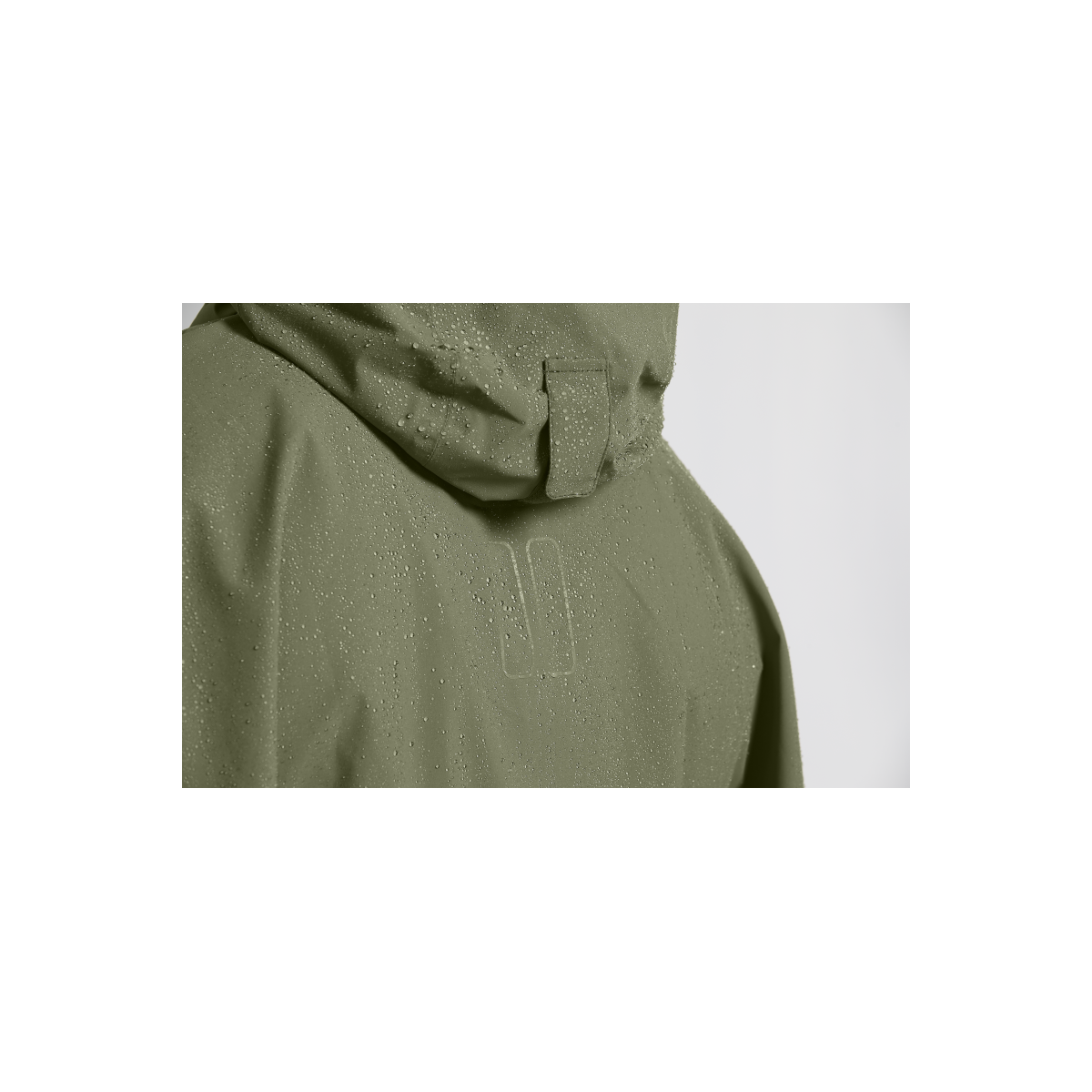 Basil Hoga poncho de pluie unisex Vert olive taille unique