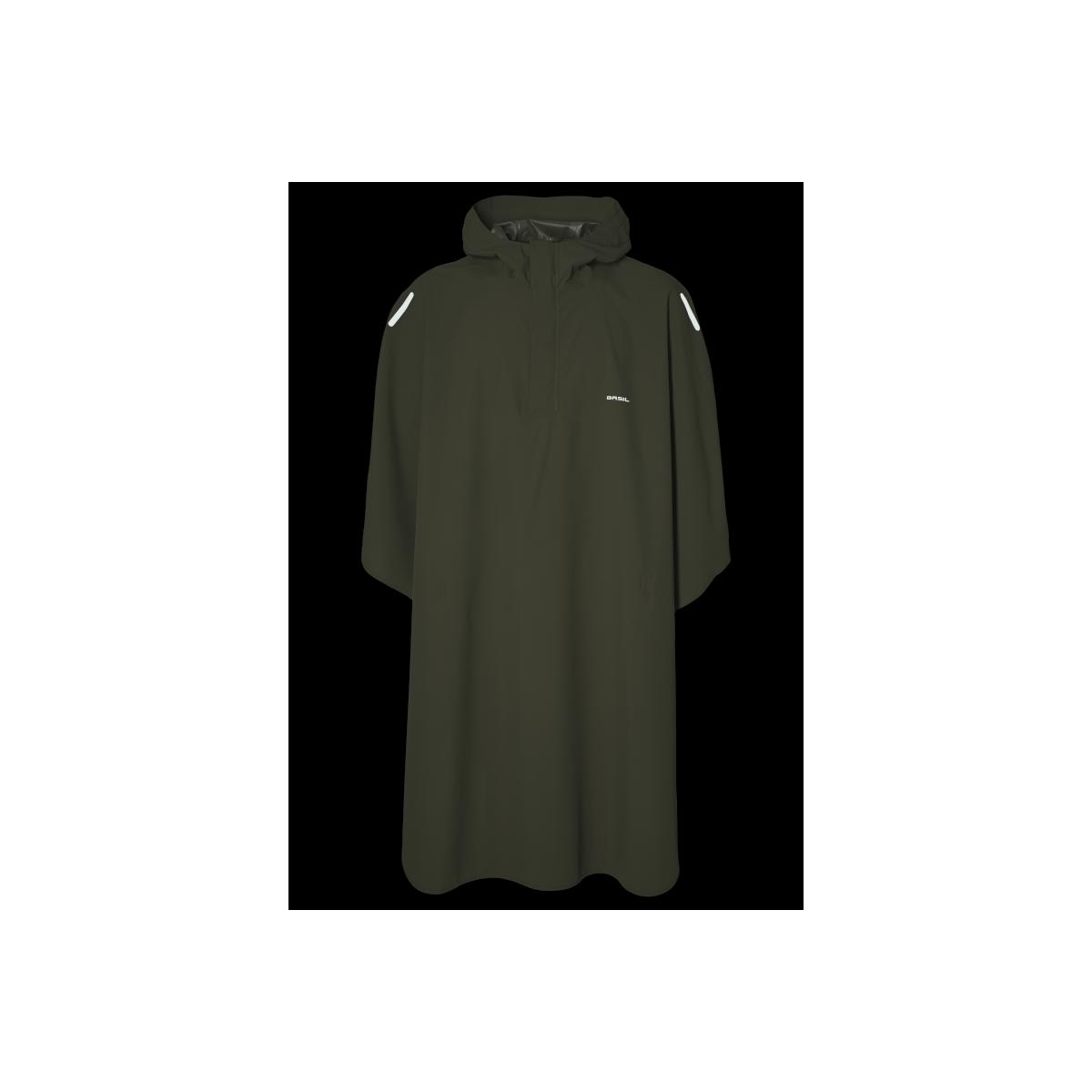 Basil Hoga poncho de pluie unisex Vert olive taille unique